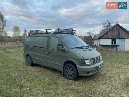 Зеленый Мерседес Вито, объемом двигателя 2.3 л и пробегом 350 тыс. км за 2500 $, фото 1 на Automoto.ua