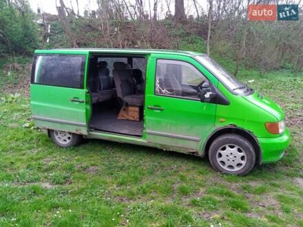 Мерседес Віто 1999 у Бурштыне на Automoto.ua Зелений Мерседес Віто, об'ємом двигуна 2.3 л та пробігом 500 тис. км за 2500 $, фото 1 на Automoto.ua