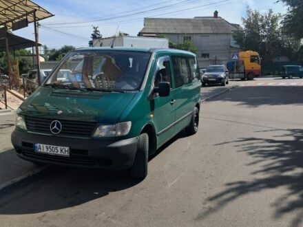 Мерседес Віто 1999 у Софіївська Борщагівка на Automoto.ua Зелений Мерседес Віто, об'ємом двигуна 0 л та пробігом 299 тис. км за 3800 $, фото 1 на Automoto.ua