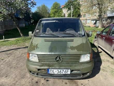 Мерседес Віто 1999 у Славянске на Automoto.ua Зелений Мерседес Віто, об'ємом двигуна 2.3 л та пробігом 600 тис. км за 1689 $, фото 1 на Automoto.ua