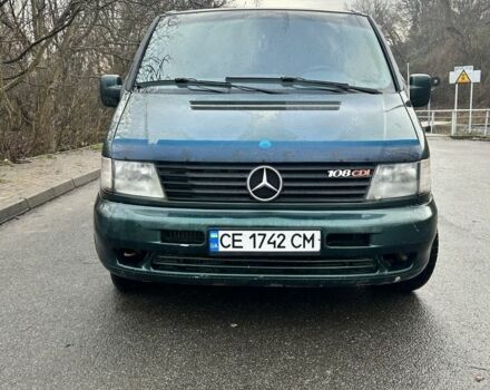 Зелений Мерседес Віто, об'ємом двигуна 2.1 л та пробігом 317 тис. км за 4730 $, фото 1 на Automoto.ua