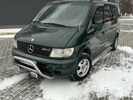 Зелений Мерседес Віто, об'ємом двигуна 2.2 л та пробігом 673 тис. км за 4999 $, фото 1 на Automoto.ua