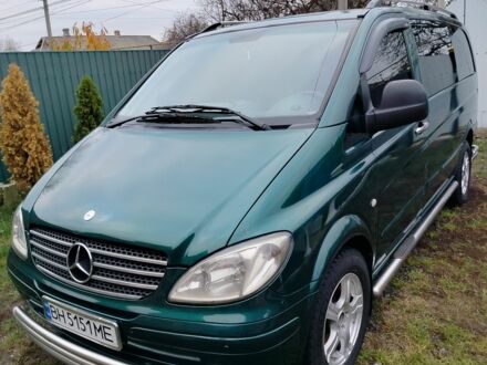 Зеленый Мерседес Вито, объемом двигателя 2.1 л и пробегом 450 тыс. км за 8300 $, фото 1 на Automoto.ua