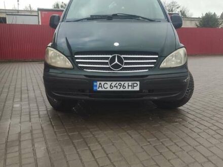 Зеленый Мерседес Вито, объемом двигателя 2.2 л и пробегом 400 тыс. км за 5800 $, фото 1 на Automoto.ua