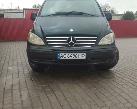 Зеленый Мерседес Вито, объемом двигателя 2.2 л и пробегом 400 тыс. км за 5800 $, фото 1 на Automoto.ua