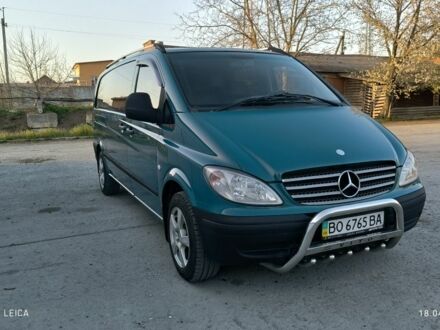 Мерседес Віто 2005 у Дунаевцах на Automoto.ua Зелений Мерседес Віто, об'ємом двигуна 2.2 л та пробігом 378 тис. км за 7427 $, фото 1 на Automoto.ua