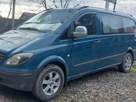 Зеленый Мерседес Вито, объемом двигателя 2.2 л и пробегом 300 тыс. км за 4900 $, фото 1 на Automoto.ua