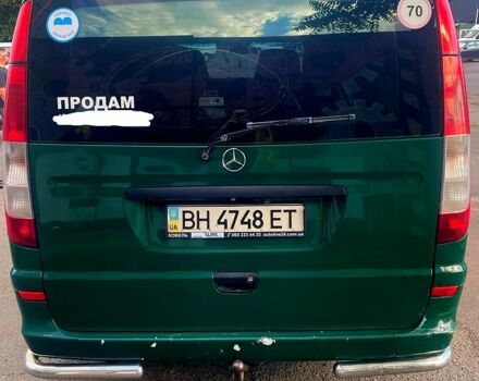 Зеленый Мерседес Вито, объемом двигателя 3 л и пробегом 370 тыс. км за 8650 $, фото 1 на Automoto.ua