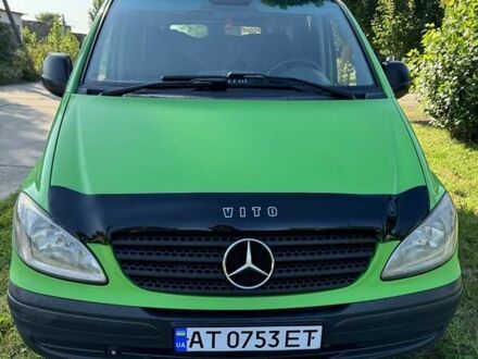 Мерседес Вито 2006 в Новоднестровск на Automoto.ua Зеленый Мерседес Вито, объемом двигателя 2.15 л и пробегом 272 тыс. км за 8000 $, фото 1 на Automoto.ua