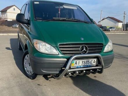 Мерседес Віто 2007 у Буче на Automoto.ua Зелений Мерседес Віто, об'ємом двигуна 2.15 л та пробігом 183 тис. км за 9000 $, фото 1 на Automoto.ua