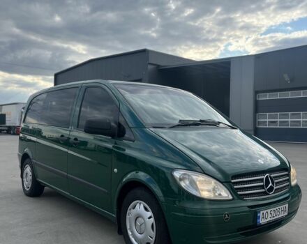 Зеленый Мерседес Вито, объемом двигателя 2.1 л и пробегом 321 тыс. км за 10500 $, фото 1 на Automoto.ua