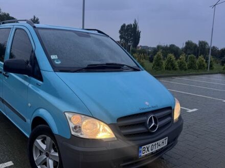 Зелений Мерседес Віто, об'ємом двигуна 2.1 л та пробігом 299 тис. км за 12500 $, фото 1 на Automoto.ua