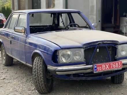 Синій Мерседес В123, об'ємом двигуна 3 л та пробігом 311 тис. км за 1200 $, фото 1 на Automoto.ua