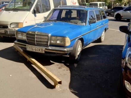 Синій Мерседес В123, об'ємом двигуна 3 л та пробігом 5 тис. км за 1183 $, фото 1 на Automoto.ua