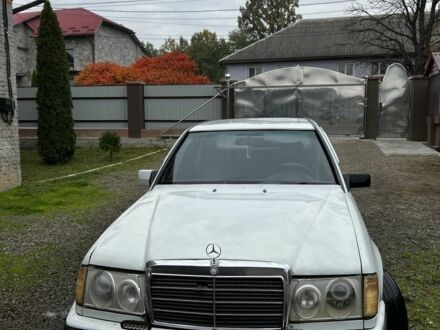 Белый Мерседес В124, объемом двигателя 2 л и пробегом 270 тыс. км за 1100 $, фото 1 на Automoto.ua