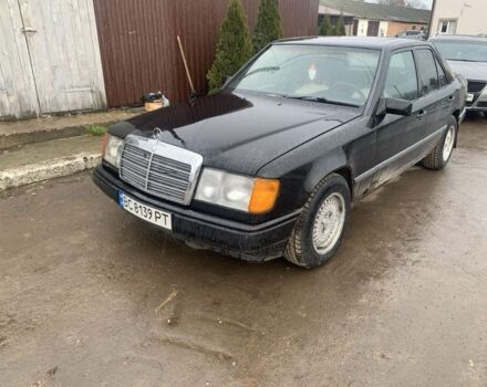 Черный Мерседес В124, объемом двигателя 2.6 л и пробегом 366 тыс. км за 1650 $, фото 1 на Automoto.ua