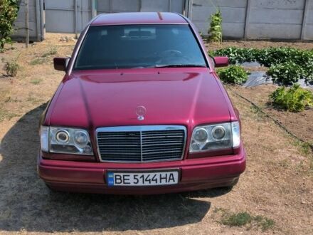 Мерседес В124 1994 у Очакове на Automoto.ua Червоний Мерседес В124, об'ємом двигуна 3 л та пробігом 347 тис. км за 2900 $, фото 1 на Automoto.ua
