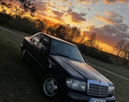 Синий Мерседес В124, объемом двигателя 2 л и пробегом 100 тыс. км за 1450 $, фото 1 на Automoto.ua