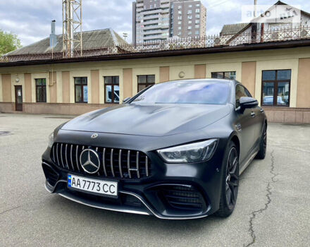 Черный Мерседес AMG GT 4, объемом двигателя 4 л и пробегом 80 тыс. км за 155000 $, фото 2 на Automoto.ua