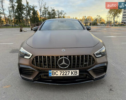 Белый Мерседес AMG GT 4-Door Coupe, объемом двигателя 3 л и пробегом 45 тыс. км за 89000 $, фото 1 на Automoto.ua