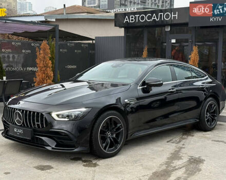 Черный Мерседес AMG GT 4-Door Coupe, объемом двигателя 3 л и пробегом 94 тыс. км за 79000 $, фото 2 на Automoto.ua