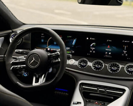 Черный Мерседес AMG GT 4-Door Coupe, объемом двигателя 3 л и пробегом 24 тыс. км за 104000 $, фото 10 на Automoto.ua