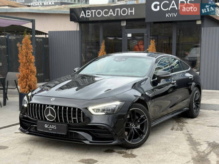 Черный Мерседес AMG GT 4-Door Coupe, объемом двигателя 3 л и пробегом 94 тыс. км за 79000 $, фото 1 на Automoto.ua