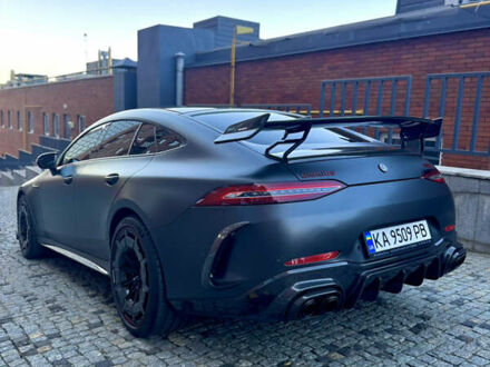 Черный Мерседес AMG GT 4-Door Coupe, объемом двигателя 3 л и пробегом 64 тыс. км за 100000 $, фото 1 на Automoto.ua