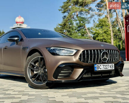 Коричневый Мерседес AMG GT 4-Door Coupe, объемом двигателя 3 л и пробегом 40 тыс. км за 100000 $, фото 1 на Automoto.ua