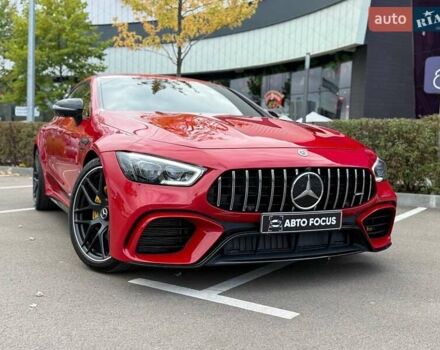 Красный Мерседес AMG GT 4-Door Coupe, объемом двигателя 3.98 л и пробегом 105 тыс. км за 94990 $, фото 1 на Automoto.ua