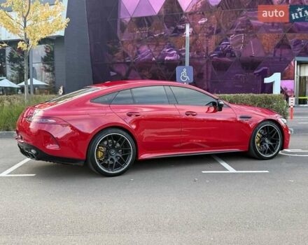 Красный Мерседес AMG GT 4-Door Coupe, объемом двигателя 3.98 л и пробегом 105 тыс. км за 94990 $, фото 7 на Automoto.ua