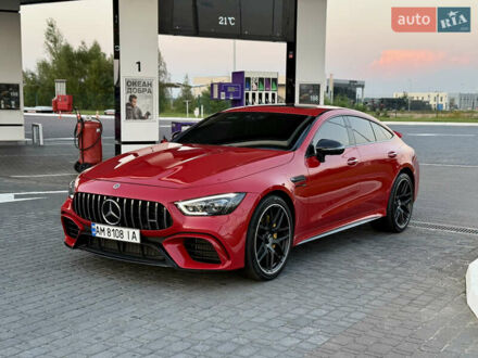 Червоний Мерседес AMG GT 4-Door Coupe, об'ємом двигуна 4 л та пробігом 99 тис. км за 90900 $, фото 1 на Automoto.ua