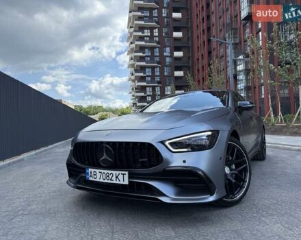 Серый Мерседес AMG GT 4-Door Coupe, объемом двигателя 3 л и пробегом 69 тыс. км за 85000 $, фото 4 на Automoto.ua