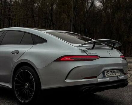 Серый Мерседес AMG GT 4-Door Coupe, объемом двигателя 3 л и пробегом 59 тыс. км за 88999 $, фото 2 на Automoto.ua
