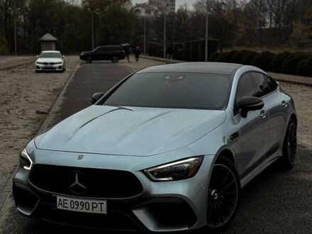 Серый Мерседес AMG GT 4-Door Coupe, объемом двигателя 3 л и пробегом 59 тыс. км за 88999 $, фото 1 на Automoto.ua
