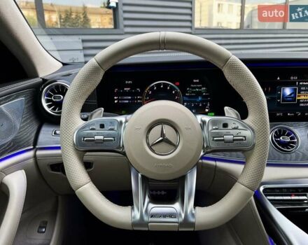 Синий Мерседес AMG GT 4-Door Coupe, объемом двигателя 3 л и пробегом 29 тыс. км за 93999 $, фото 39 на Automoto.ua