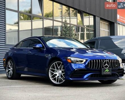 Синий Мерседес AMG GT 4-Door Coupe, объемом двигателя 3 л и пробегом 29 тыс. км за 93999 $, фото 7 на Automoto.ua