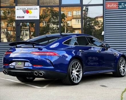Синий Мерседес AMG GT 4-Door Coupe, объемом двигателя 3 л и пробегом 29 тыс. км за 93999 $, фото 17 на Automoto.ua