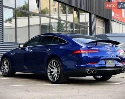 Синий Мерседес AMG GT 4-Door Coupe, объемом двигателя 3 л и пробегом 29 тыс. км за 93999 $, фото 19 на Automoto.ua