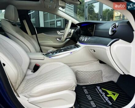 Синий Мерседес AMG GT 4-Door Coupe, объемом двигателя 3 л и пробегом 29 тыс. км за 93999 $, фото 34 на Automoto.ua