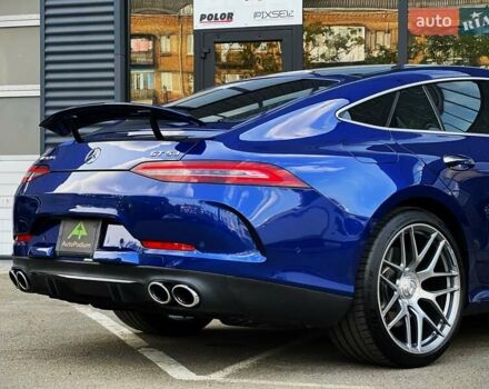 Синий Мерседес AMG GT 4-Door Coupe, объемом двигателя 3 л и пробегом 29 тыс. км за 93999 $, фото 18 на Automoto.ua