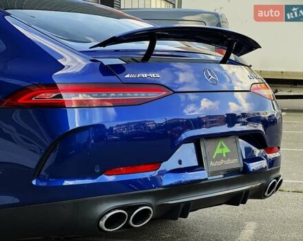 Синий Мерседес AMG GT 4-Door Coupe, объемом двигателя 3 л и пробегом 29 тыс. км за 93999 $, фото 21 на Automoto.ua