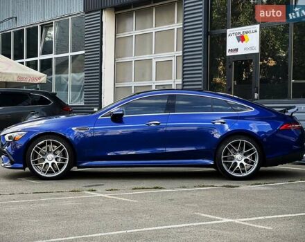 Синий Мерседес AMG GT 4-Door Coupe, объемом двигателя 3 л и пробегом 29 тыс. км за 93999 $, фото 11 на Automoto.ua