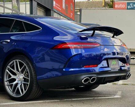 Синий Мерседес AMG GT 4-Door Coupe, объемом двигателя 3 л и пробегом 29 тыс. км за 93999 $, фото 20 на Automoto.ua