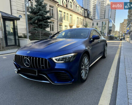 Синий Мерседес AMG GT 4-Door Coupe, объемом двигателя 4 л и пробегом 21 тыс. км за 179999 $, фото 3 на Automoto.ua