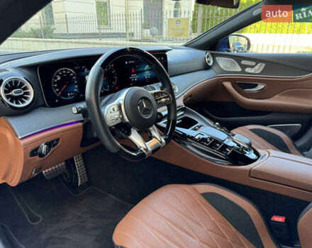 Синий Мерседес AMG GT 4-Door Coupe, объемом двигателя 4 л и пробегом 21 тыс. км за 179999 $, фото 20 на Automoto.ua