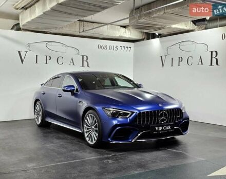 Синий Мерседес AMG GT 4-Door Coupe, объемом двигателя 4 л и пробегом 23 тыс. км за 174999 $, фото 1 на Automoto.ua