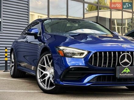 Мерседес AMG GT 4-Door Coupe 2019 в Киеве на Automoto.ua Синий Мерседес AMG GT 4-Door Coupe, объемом двигателя 3 л и пробегом 28 тыс. км за 98499 $, фото 1 на Automoto.ua