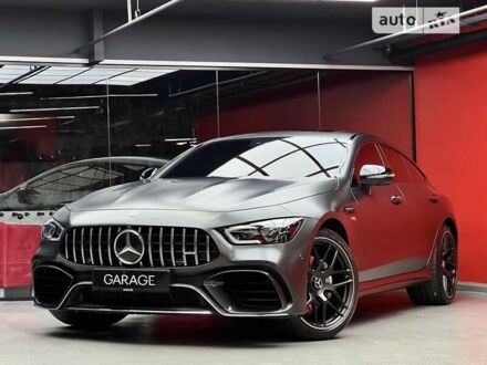 Серый Мерседес AMG GT 4, объемом двигателя 3 л и пробегом 19 тыс. км за 105000 $, фото 1 на Automoto.ua