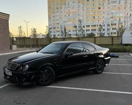 Черный Мерседес CLK-Class, объемом двигателя 3.2 л и пробегом 338 тыс. км за 8500 $, фото 2 на Automoto.ua
